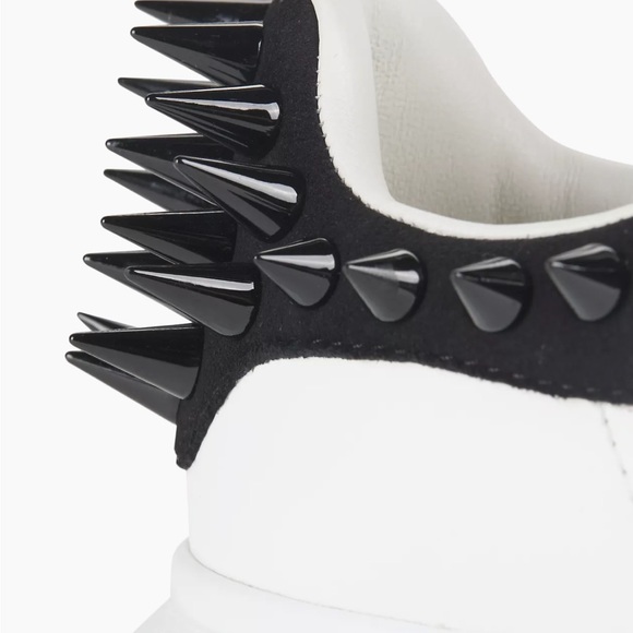 Authentic Alexander McQueen Larry Oversized Sneaker White/Black 36, new … - Picture 8 of 8